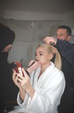 CHARLOTTE LAWRENCE - CFDA Getting Ready for Grammys, February 2024