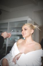 CHARLOTTE LAWRENCE - CFDA Getting Ready for Grammys, February 2024