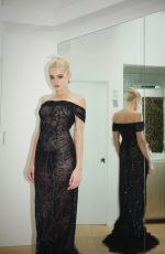 CHARLOTTE LAWRENCE - CFDA Getting Ready for Grammys, February 2024