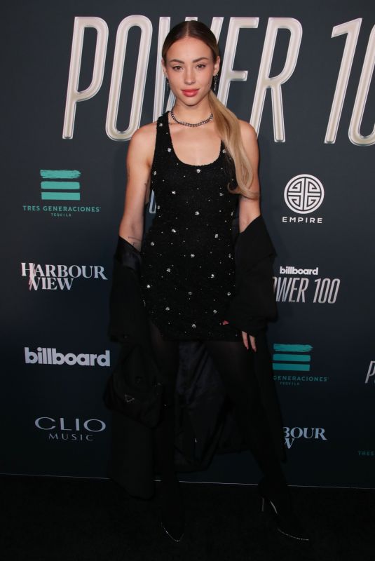 CHARLY JORDAN at 2024 Billboard Power 100 Event at NeueHouse in Hollywood 01/31/2024