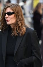 CHIARA MASTROIANNI Arrives at Courreges Fashion Show at Paris Fashion Week 02/28/2024