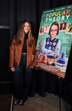 CHLOE EAST at Popular Theory Screening and Q&A in Santa Monica 02/09/2024