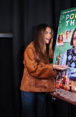 CHLOE EAST at Popular Theory Screening and Q&A in Santa Monica 02/09/2024
