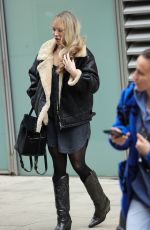 CHLOE MADELEY Arrives at Jeremy Vine TV Show in London 02/20/2024