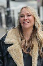 CHLOE MADELEY Arrives at Jeremy Vine TV Show in London 02/20/2024