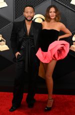 CHRISSY TEIGEN and John Legend at 66th GRAMMY Awards in Los Angeles 02/04/2024