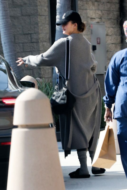 CHRISSY TEIGEN Out in Los Angeles 01/31/2024