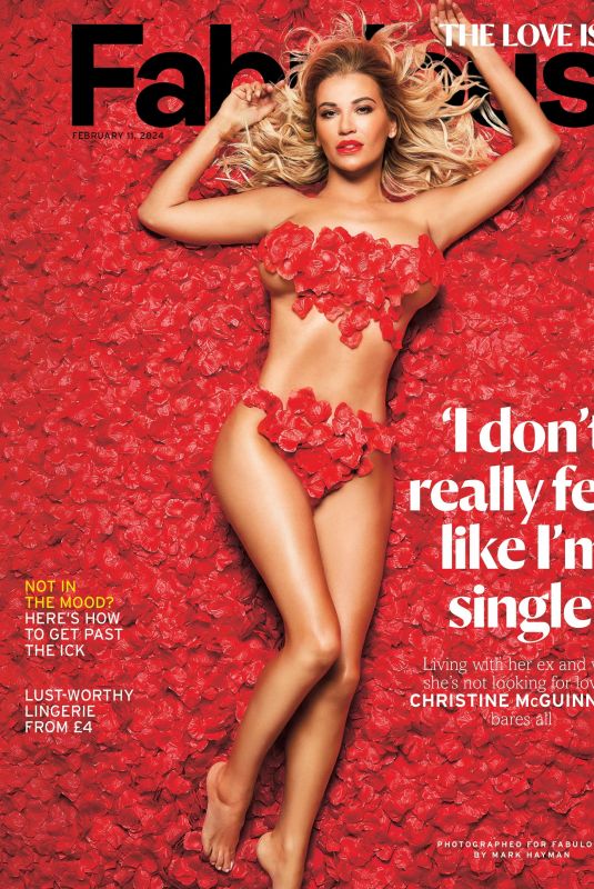 CHRISTINE MCGUINNES for Fabulous Magazine, February 2024
