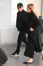 CHRISTINE TAYLOR Arrives at JFK Airport in New York 02/16/2024