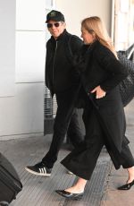 CHRISTINE TAYLOR Arrives at JFK Airport in New York 02/16/2024