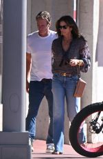 CINDY CRAWFORD Spends Her 58th Birthday Shopping with Rande Gerber in Miami 02/20/2024