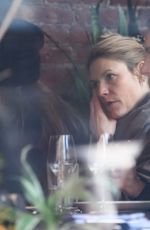 CLAIRE DANES and Hugh Dancy Lot for Lunch in New York 02/21/2024