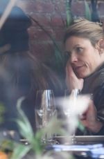 CLAIRE DANES and Hugh Dancy Lot for Lunch in New York 02/21/2024