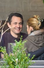 CLAIRE DANES and Hugh Dancy Lot for Lunch in New York 02/21/2024