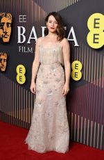 CLAIRE FOY at EE Bafta Film Awards 2024 in London 02/18/2024