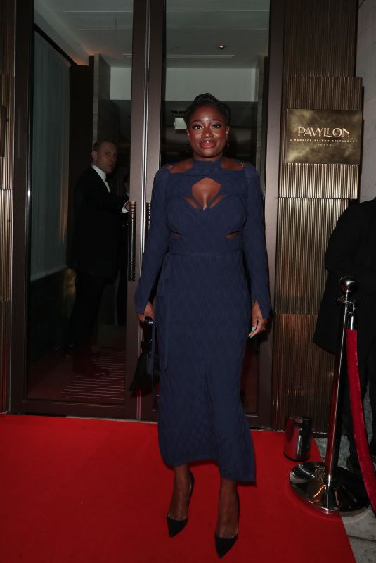 CLARA AMFO Arrives at Vanity Fair EE Rising Star Party 2024 in London 01/31/2024