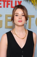 CLAUDIA JESSIE at Bridgerton Season 3 Screening in London 02/14/2024