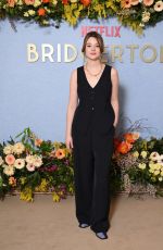 CLAUDIA JESSIE at Bridgerton Season 3 Screening in London 02/14/2024