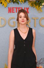 CLAUDIA JESSIE at Bridgerton Season 3 Screening in London 02/14/2024