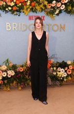 CLAUDIA JESSIE at Bridgerton Season 3 Screening in London 02/14/2024