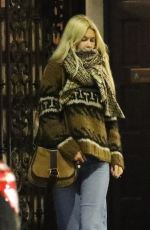 CLAUDIA SCHIFFER and CLEMENTINE POPPY DE VERE DRUMMOND Out for Sushi Dinner at Matsuhisa in Beverly Hills 02/05/2024