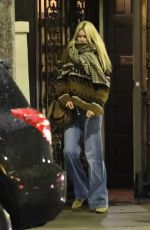CLAUDIA SCHIFFER and CLEMENTINE POPPY DE VERE DRUMMOND Out for Sushi Dinner at Matsuhisa in Beverly Hills 02/05/2024