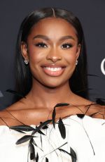 COCO JONES at Clive Davis Pre-Grammy Gala in Los Angeles 02/03/2024