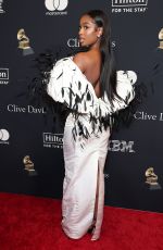COCO JONES at Clive Davis Pre-Grammy Gala in Los Angeles 02/03/2024