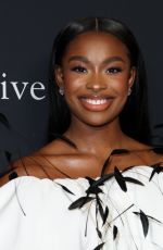 COCO JONES at Clive Davis Pre-Grammy Gala in Los Angeles 02/03/2024