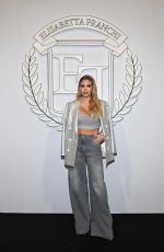 COSTANZA CARACCIOLO at Elisabetta Franchi Fashion Show in Milan 02/24/2024