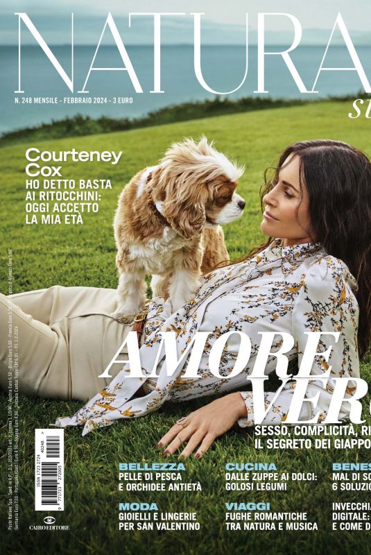 COURTENEY COX in Natural Style Magazine, February 2024
