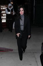 COURTENEY COX Night Out at Giorgio Baldi in Santa Monica 02/09/2024
