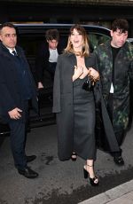 DAISY EDGAR-JONES Arrives at Her Hotel in Milan 02/23/2024