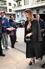 DAISY EDGAR-JONES Arrives at Palazzo Parigi at Milan Fashion Week 02/23/2024