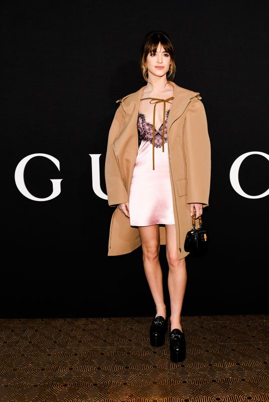 DAISY EDGAR-JONES at Gucci New York Wooster Boutique Reopening 02/10/2024