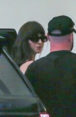 DAKOTA JOHNSON Arrives at Globo Studios in Rio de Janeiro 02/03/2024