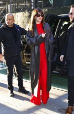 DAKOTA JOHNSON Arrives at Today Show in New York 02/07/2024
