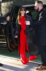 DAKOTA JOHNSON Arrives at Today Show in New York 02/07/2024