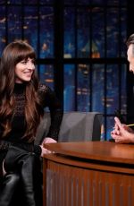 DAKOTA JOHNSON at Late Night with Seth Myers in New York 02/07/2024
