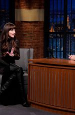 DAKOTA JOHNSON at Late Night with Seth Myers in New York 02/07/2024