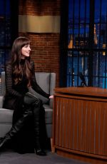 DAKOTA JOHNSON at Late Night with Seth Myers in New York 02/07/2024