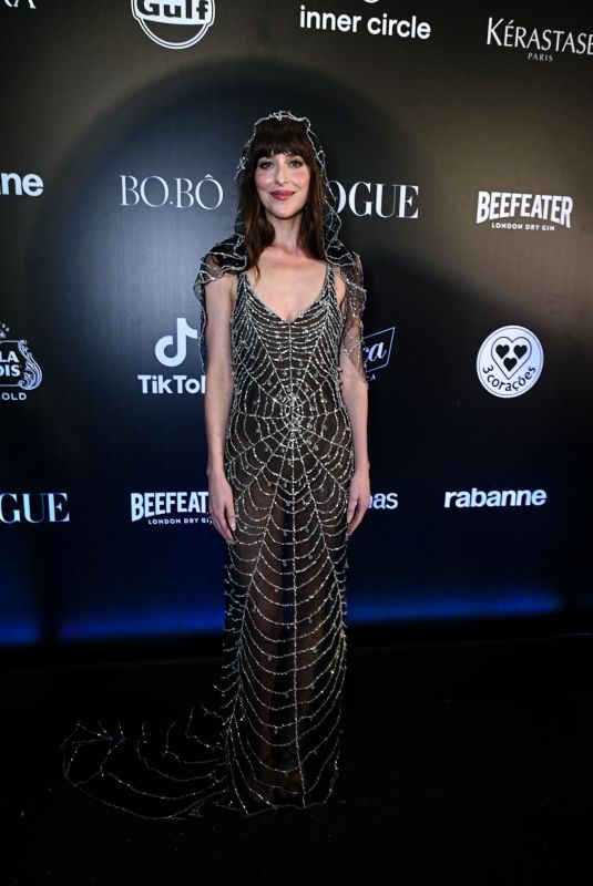 DAKOTA JOHNSON at Vogue Carnival Ball in Rio de Janeiro 02/03/2024