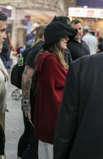 DAKOTA JOHNSON Catching a Flight Out of Rio de Janeiro 02/04/2024