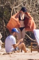 DAKOTA JOHNSON in Bikini at a Beach in Puerto Vallarta 02/23/2024