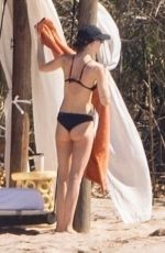 DAKOTA JOHNSON in Bikini at a Beach in Puerto Vallarta 02/23/2024