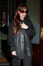 DAKOTA JOHNSON Leaves Greenwich Hotel for a Flight at JFK Airport in New York 02/07/2024