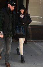 DAKOTA JOHNSON Leaves Greenwich Hotel in New York 02/06/2024