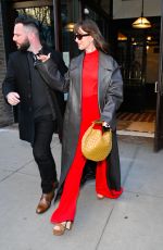 DAKOTA JOHNSON Leaves Greenwich Hotel in New York 02/07/2024