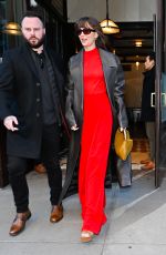 DAKOTA JOHNSON Leaves Greenwich Hotel in New York 02/07/2024
