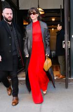 DAKOTA JOHNSON Leaves Greenwich Hotel in New York 02/07/2024